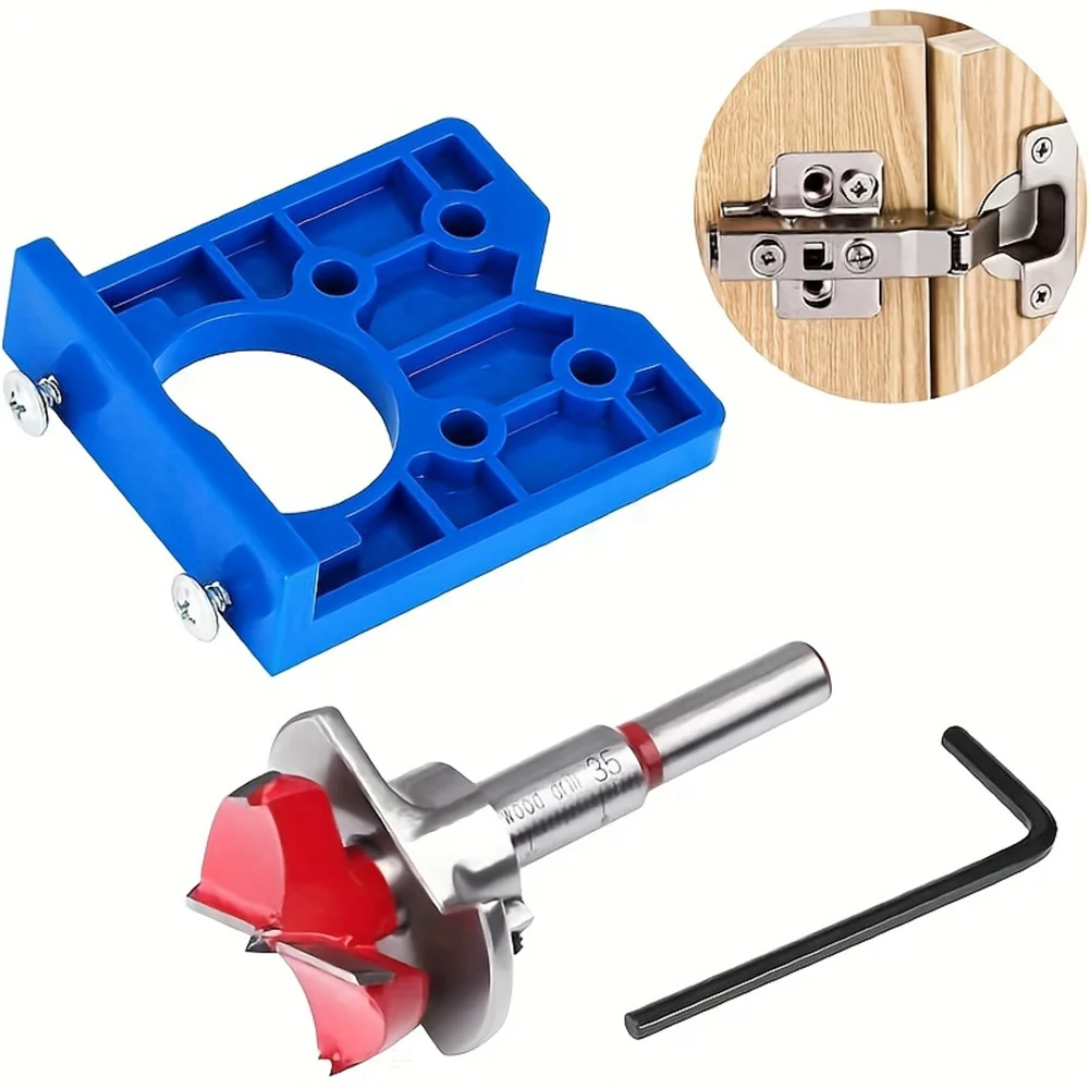 

35 мм сверла для деревообработки, открывалка для дверных отверстий, аксессуары для шкафа, инструмент, направляющая для сверления отверстий, локатор, приспособление для сверления петель