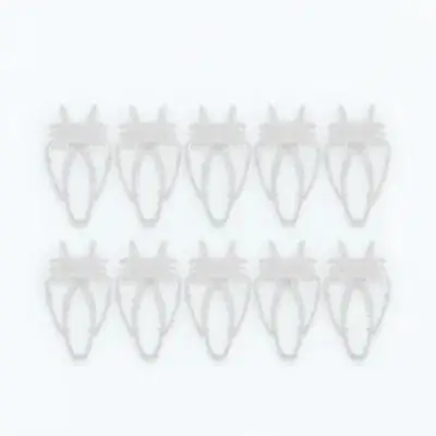 

10Pcs Parrot Fruit Veggies Holder Bird Cage Food Holder Clip Secure Feeding Clamp for Pet Bird Healthy Eating Organizer