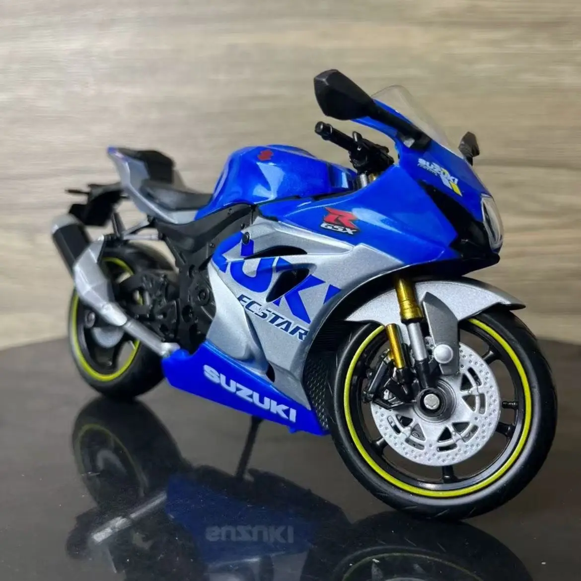 

1:12 Suzuki GSX R1000R Alloy Die Cast Motorcycle Model Toy Car Collection Shork-Absorber Off Road Autocycle Toy Gift M10