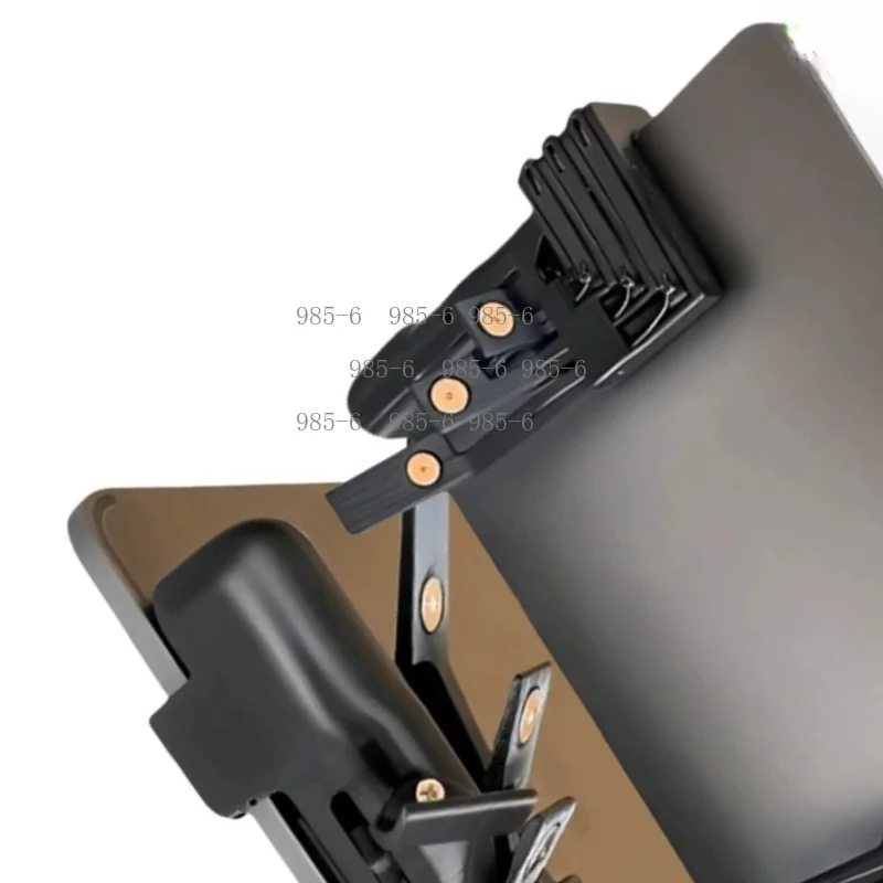 Tablet Mobile Gaming Accessory, 6-key 8-finger Mechanical Game Controller for iOS Android Devices, Auto Click Not Included