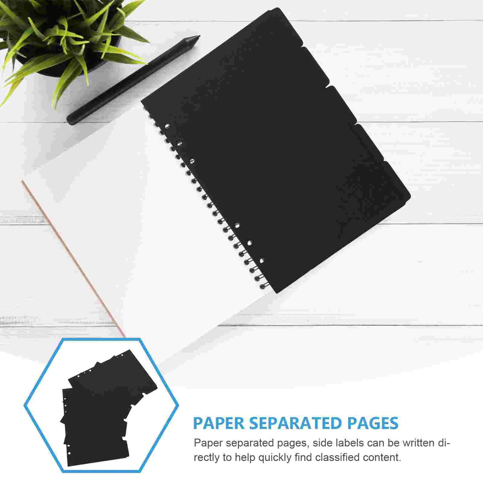 Files for Filing Cabinet Index Label Tabs Partition Plate Binder Dividers Labels