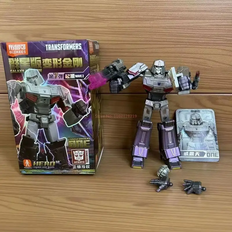 Hot Blokees Transformers Galaxy Version-7 Origin Wave2 Soundwave Shockwave Starscream Megatron 로봇 조립 장난감 아이 장난감