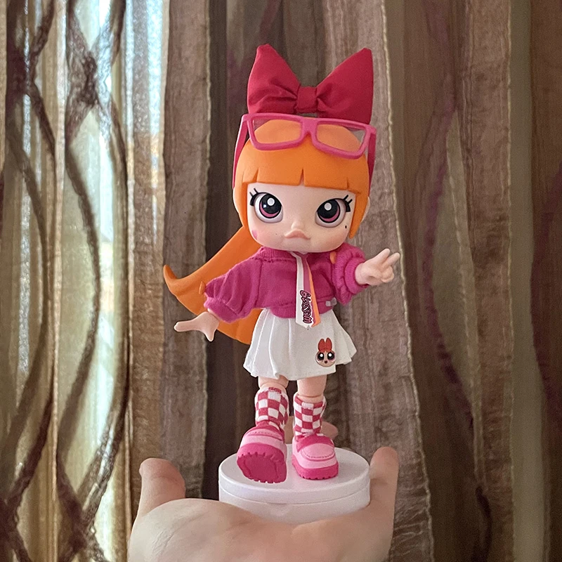 

Molly Anime Figure Cute Doll Moving Action Figure Cute Doll Collectible Model Paopao Huahua Gift Home Decor Kids Birthday Toys