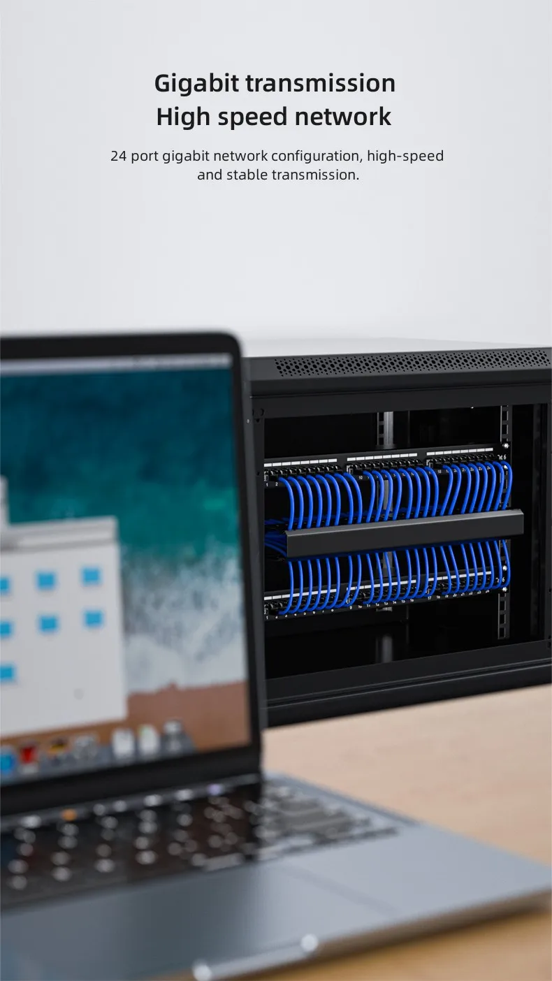 

Dtech Высококачественная сетчатая экранированная патч-панель CAT6, подходящая для центра мониторинга проводки компьютерной комнаты