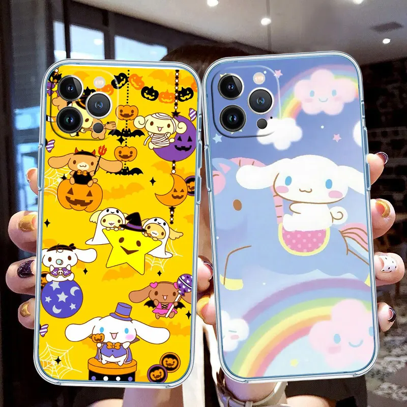 Cinnamoroll Case for Moto G72 G71 G24 G73 G31 G34 G32 E40 E30 E22I E22 E20 E13 E7 G04 G6 G7 Play Plus Power