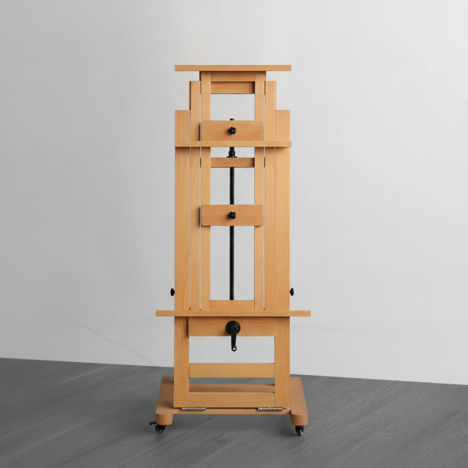 クランク式イーゼル 耐久性のある木製イーゼル 車輪付き アー - Kids Art Easel のレビューと価格