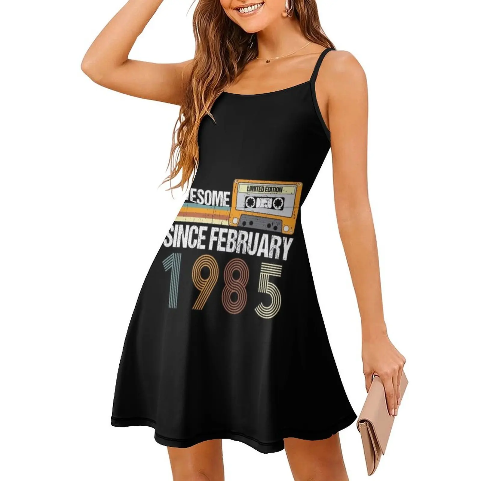 رهيبة منذ فبراير 1985 | هدايا عيد الميلاد الثامن عشر | 38 فستان بوهيمي عتيق بأكمام منتفخة أو خيارات بدون أكمام لفستان النساء #3