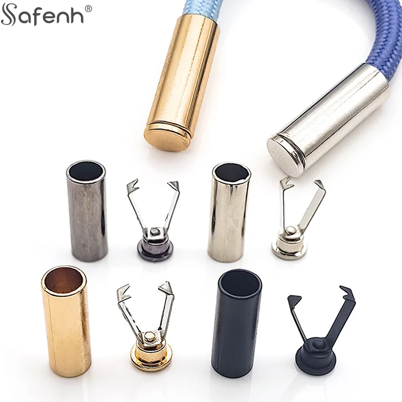 

10*Sweatshirt Hood Drawstring Button Buckles For Clothing Cord Locks Hat Tail Clips Buttons Sweater Cord Tail Buckles Sewing Acc