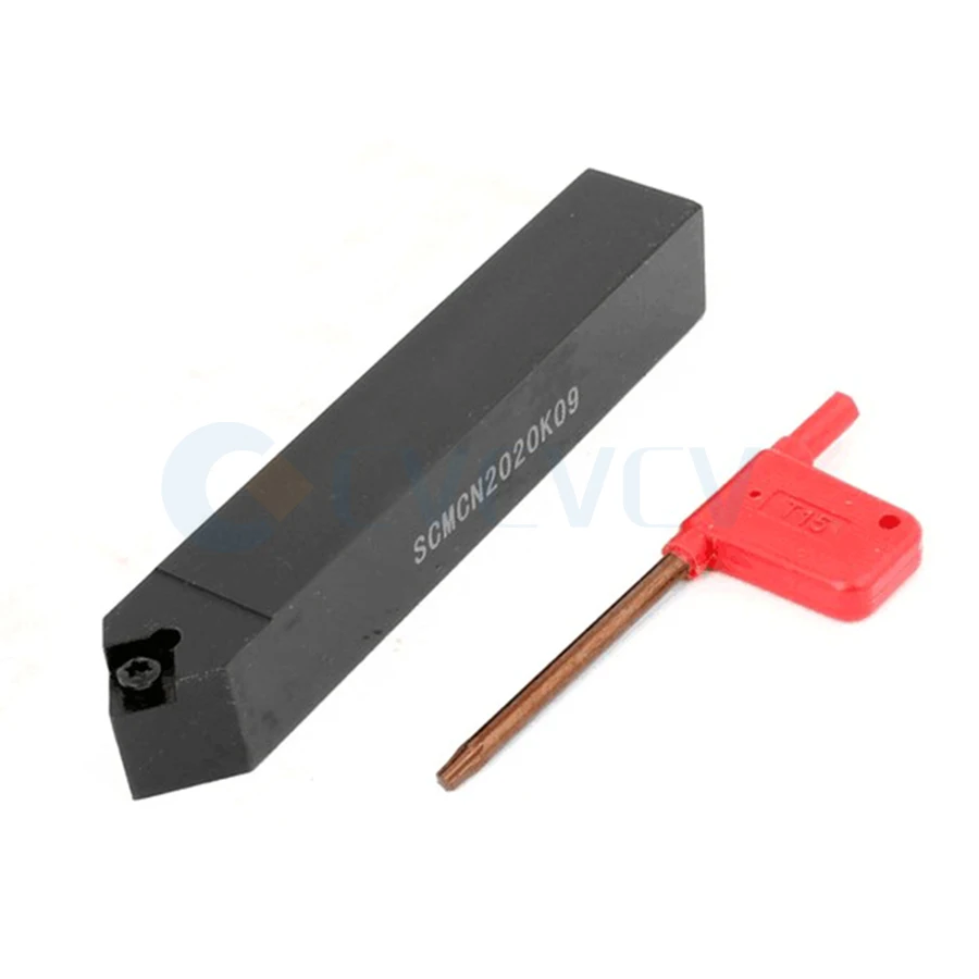 Alavanca de torno externo scmcn1616, durável, 50 ° de alta qualidade, scmcn 1010h, cnc, ferramenta de rotação externa