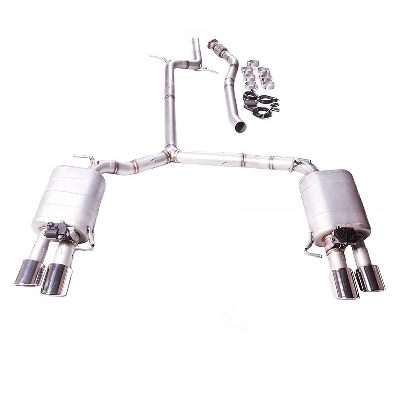 

Applicable to 17-2022 A4A5 B8 2.0T to GFC full-section electronic valve exhaust pipe modification sound