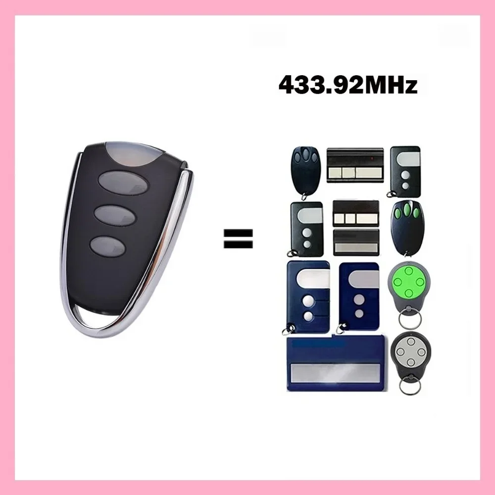 

For 94335E C945 84330E 84335E Garage Door Remote Control 433.92MHz Electric Gate Control 84335EML 84333E 84330EML 84333EML C940