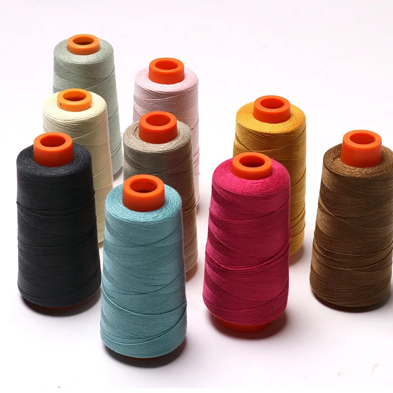 

203S Polyester Sewing Thread 1000 Yards/Roll Colorful Woven Yarn for DIY Rag Doll,Blanket,Knitting Handicraft,Clothing Accessory