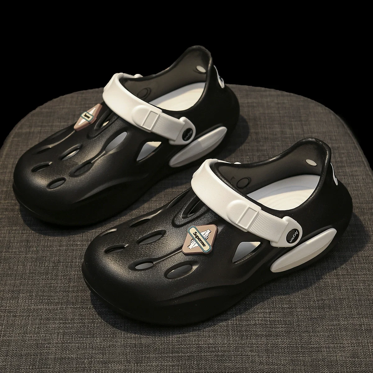 Children Slippers Boy Clogs Summer Breathable Beach Water Shoes Cute Kids Sandals for Girk 2025