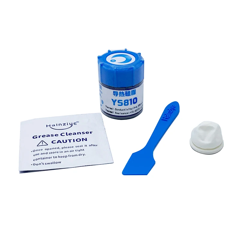 CPU silicone grease thermal conductive silicone grease ys810 silicone grease 25g small bottle cooling paste