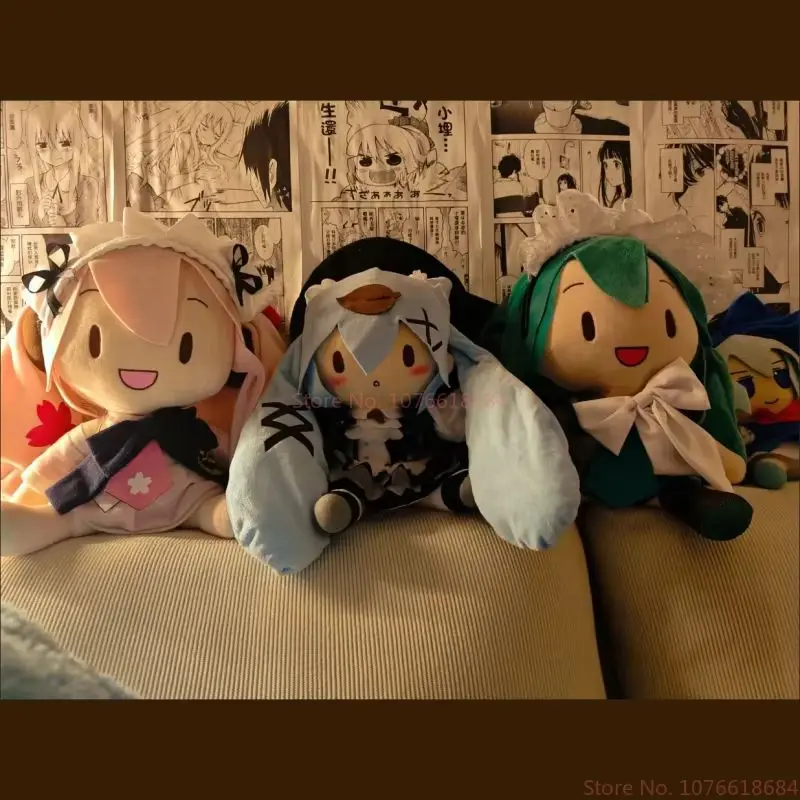 حار بيع بقعة Hatsune Miku 30-50 سنتيمتر دمية فتاة اللعب منزل لعبة مفاجأة هدية Hatsune Miku لطيف جمع دمية الديكور