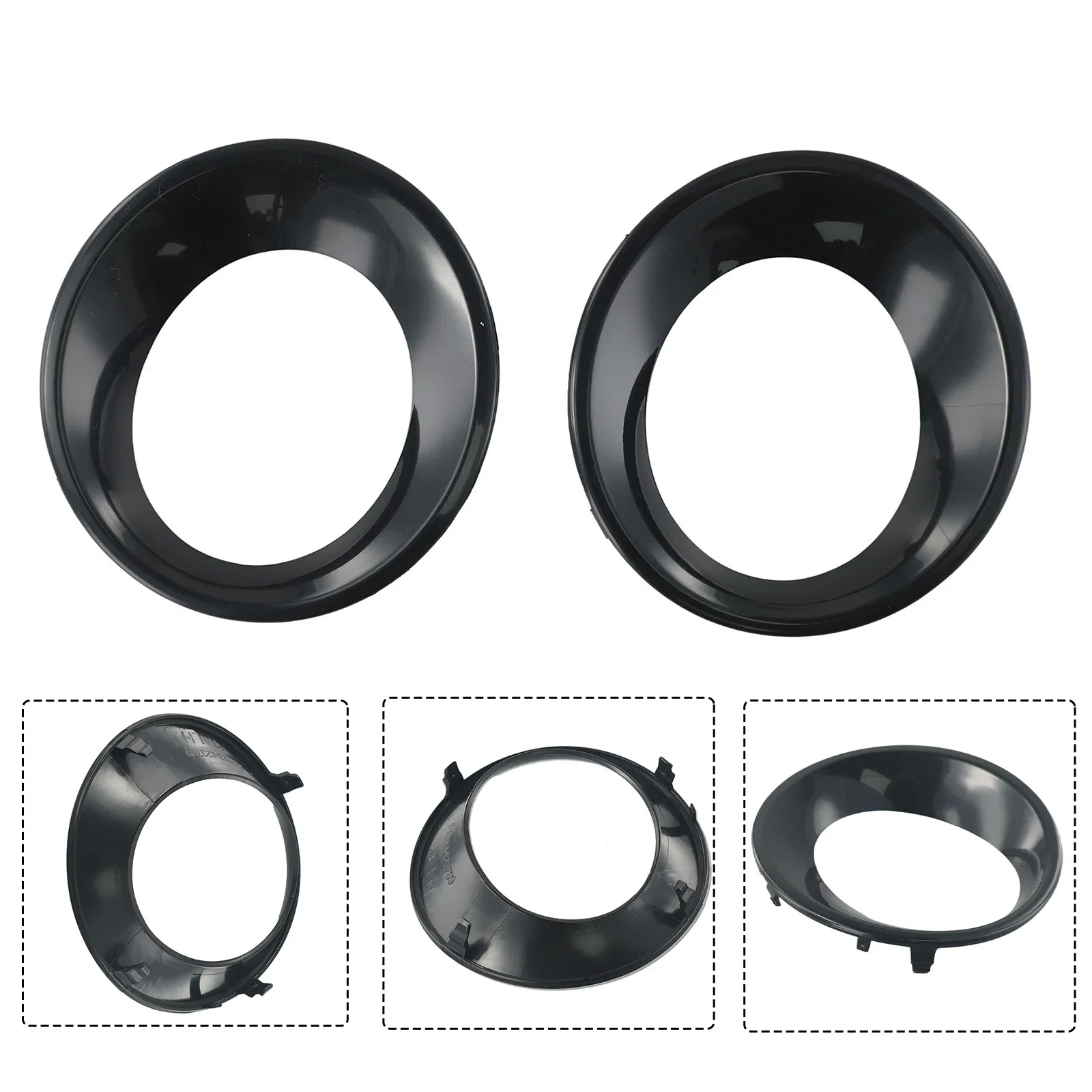 

Fog Lamp Cover Fog Light Cover Front 51113423789 51113423790 Accessories For BMW X3 E83 LCI 2007-2010 Primed 1 Pair