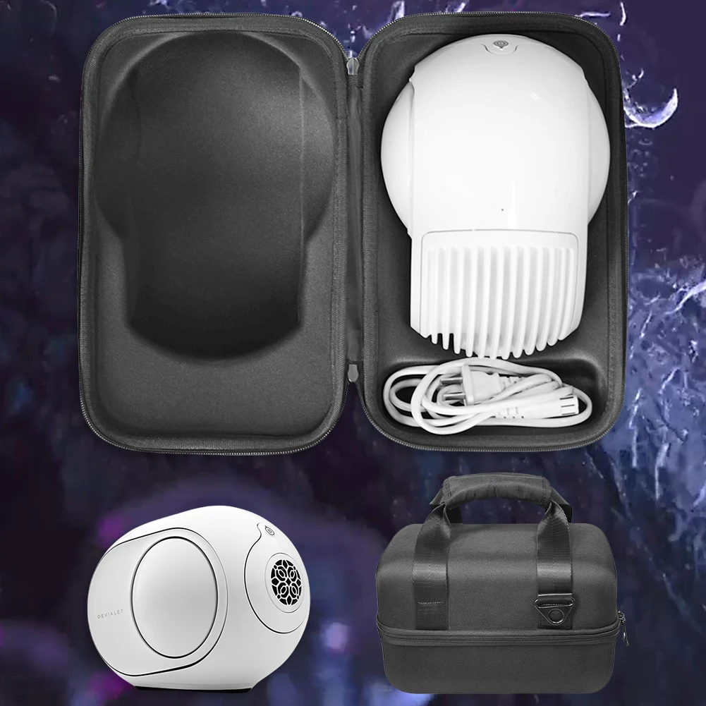 Hard Carrying Case Shockproof Travel Protective Carrying Storage Bag EVA Double Zipper for Devialet Phantom II 95dB/98dB Speaker - Image 4