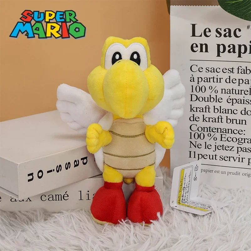 

New Super Marios Bros Red Koopa Paratroopa with Wing Plush Toy Anime Cartoon Stuffed Animal Doll Best Gift for Children Birthday