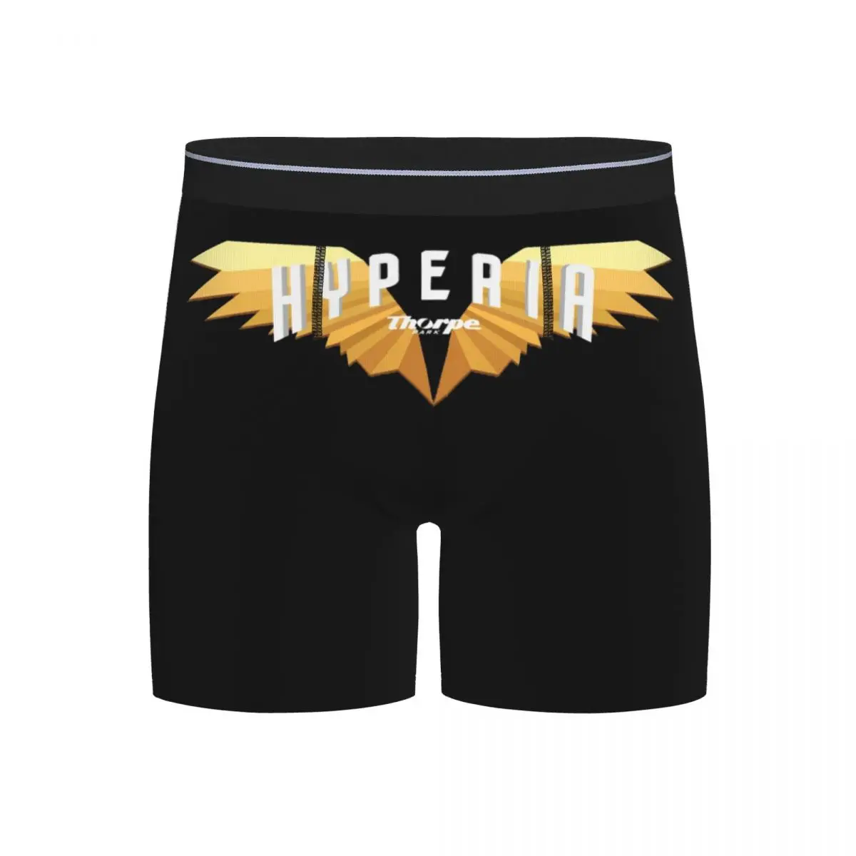

Long Boxer Underpants Shorts Hyperia Thorpe Park Logo Panties Men Soft Underwear for Homme Man Boyfriend Gift