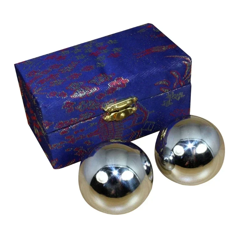 Hand Therapy and Stress Relief Premium Chinese Baoding Iron Balls for Exercise