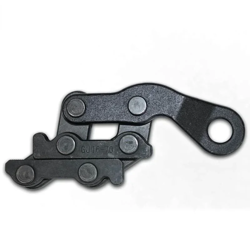 16-70 12KN Germany Style Steel Strand Wire Grip Industrial Grade Steel Wire Clamp Aluminium Conductor Pulling Tightening Tool