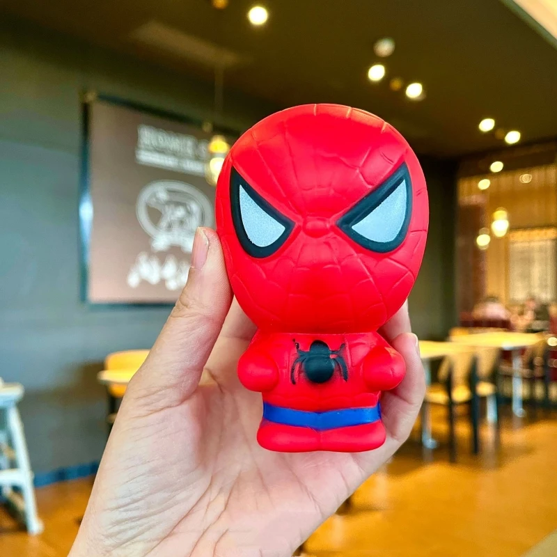 New Marvel Avengers American Captain Spider Man Iron Man's Slow Squeeze Burst Decompression Toy Pinnacle Gift for Children