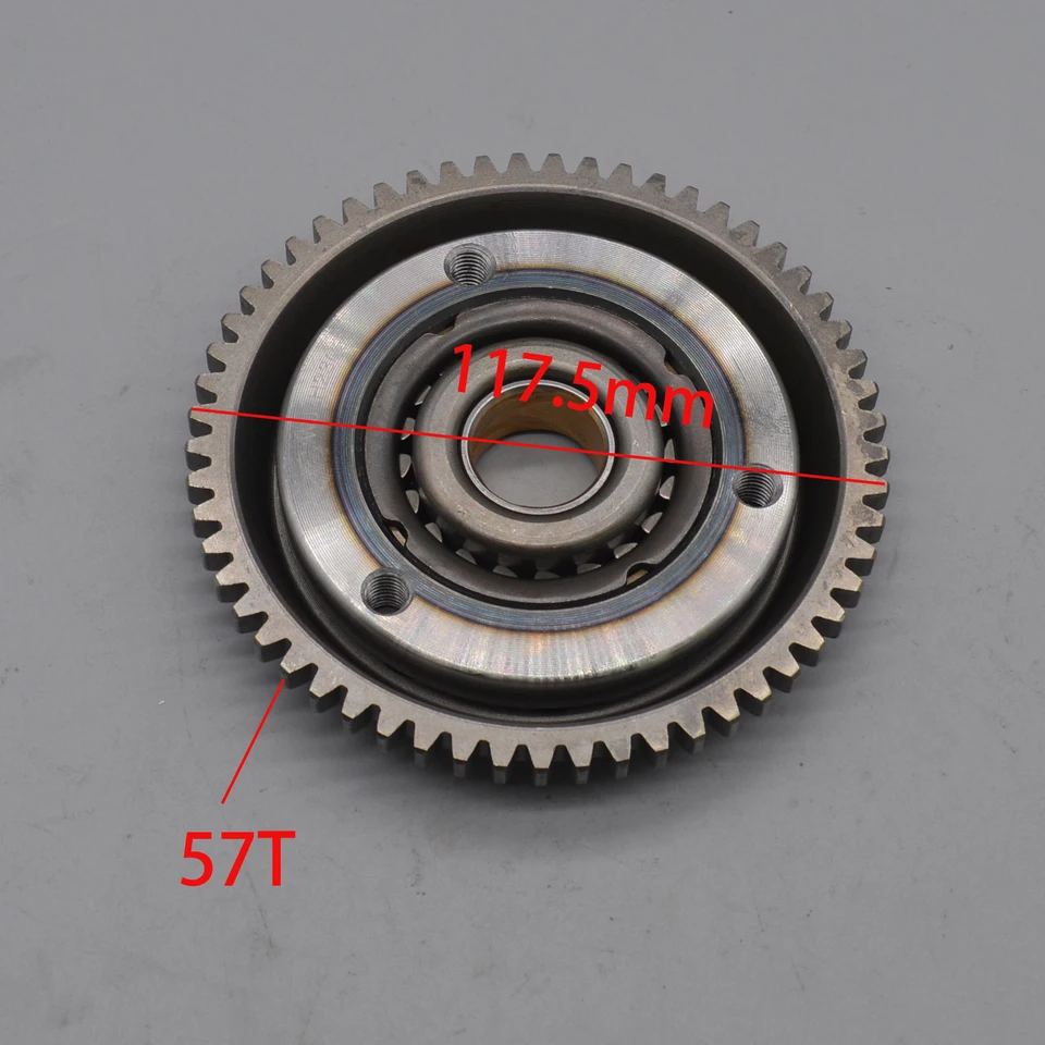 For ZONGSHEN ZS172FMM CB250F 250cc overrunning clutch start plate