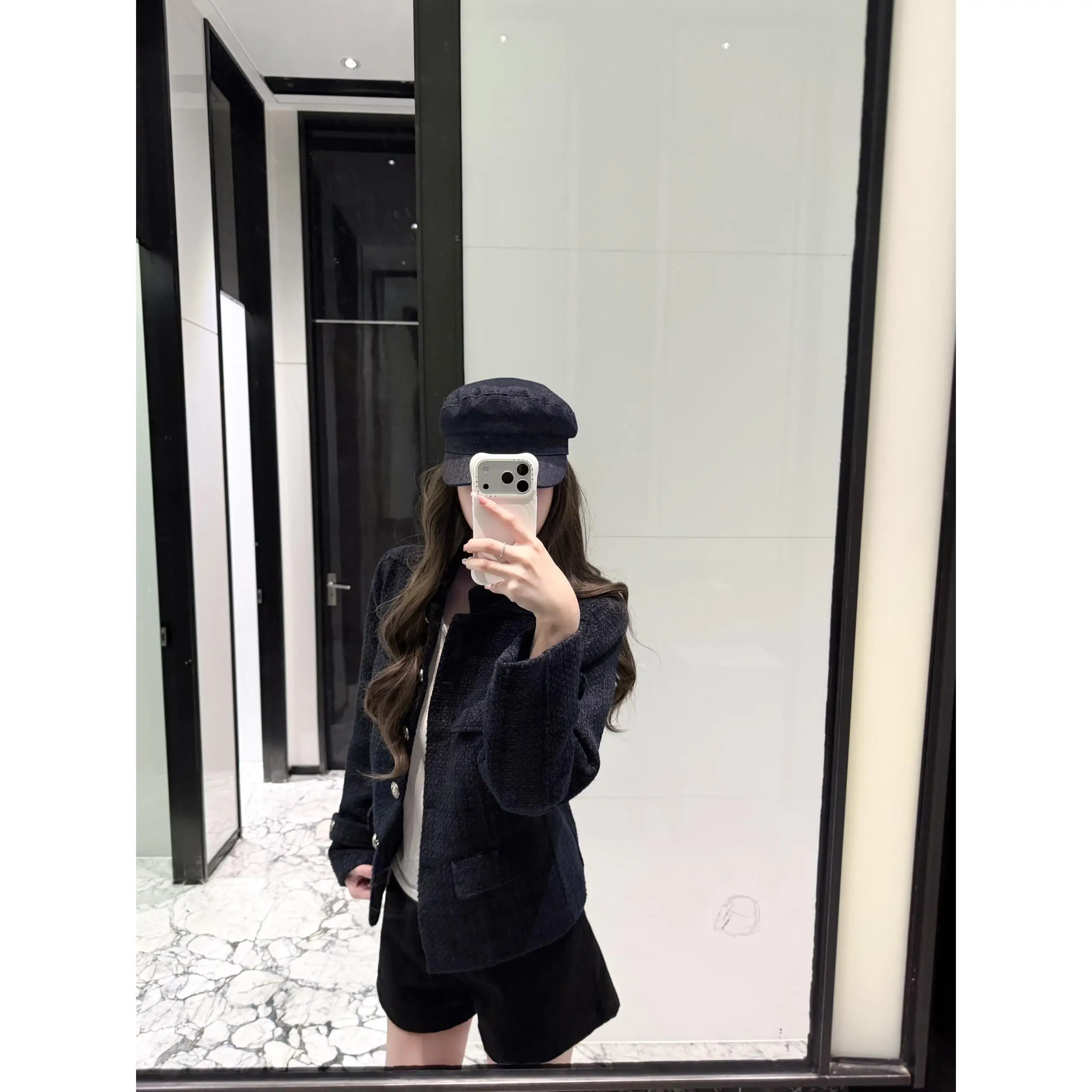 

Faionable ort Woolen Coat Women's Small Size Autumn Winter New Sle Little Fraance Sle Versatile Sli Outerwear