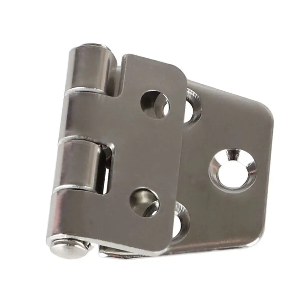 

2 шт. усиленных литых петель из нержавеющей стали для люков, с поворотом на 280 градусов, с 5 отверстиями, короткие боковые дверные петли