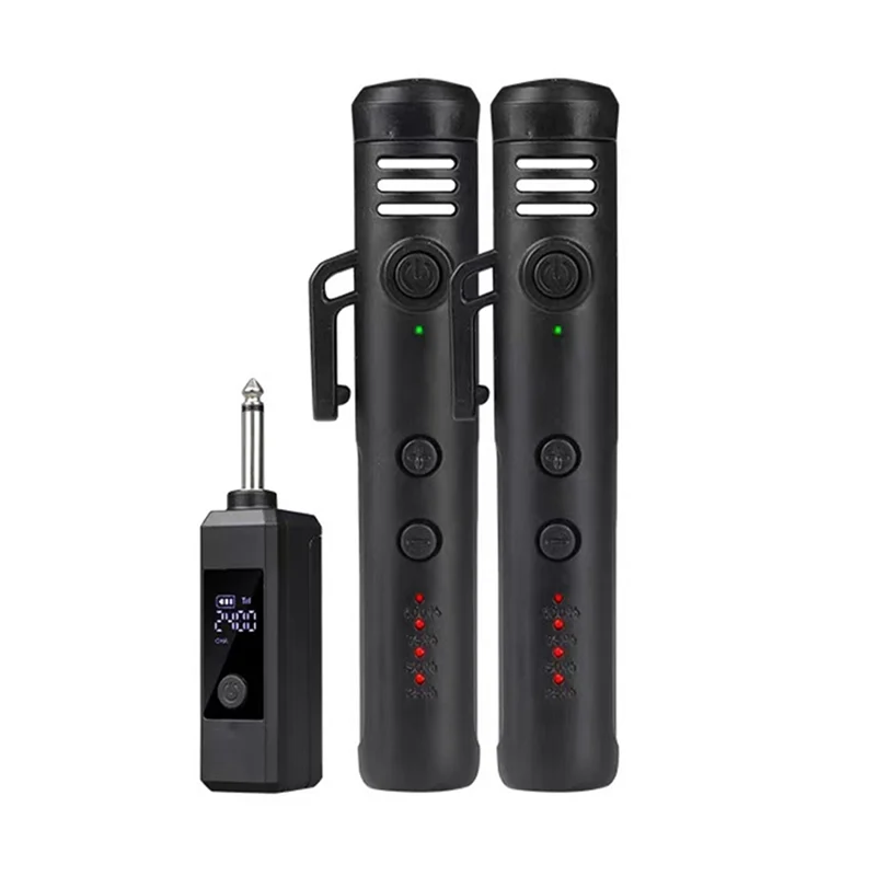 

PHILE-Wireless Microphone With 3.5Mm Converter Adapter Neck-Hanging Teaching Microphone Outdoor Live Broadcast Microphone