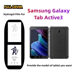 2pcs Matte Hydrogel Film For Samsung Galaxy Tab Active3 HD Screen Protector For Galaxy Tab Active 3 Frosted/Clear Full Cover Pro
