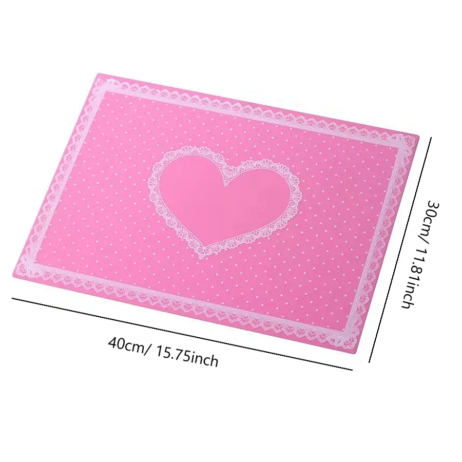 Silicone Mat, Silicone Wrist Pad, Non-slip Table Mat for Nail Art, Resin Crafting, Art Painting Desk Protector view 5