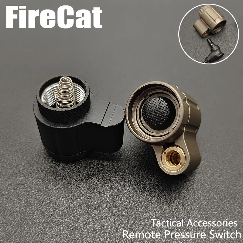 Tactical Flashlight Tail Cover Pressure Switch Suitable For M323V M622V M300 M600 Series Flashlight Air Gun Tactical Accessories