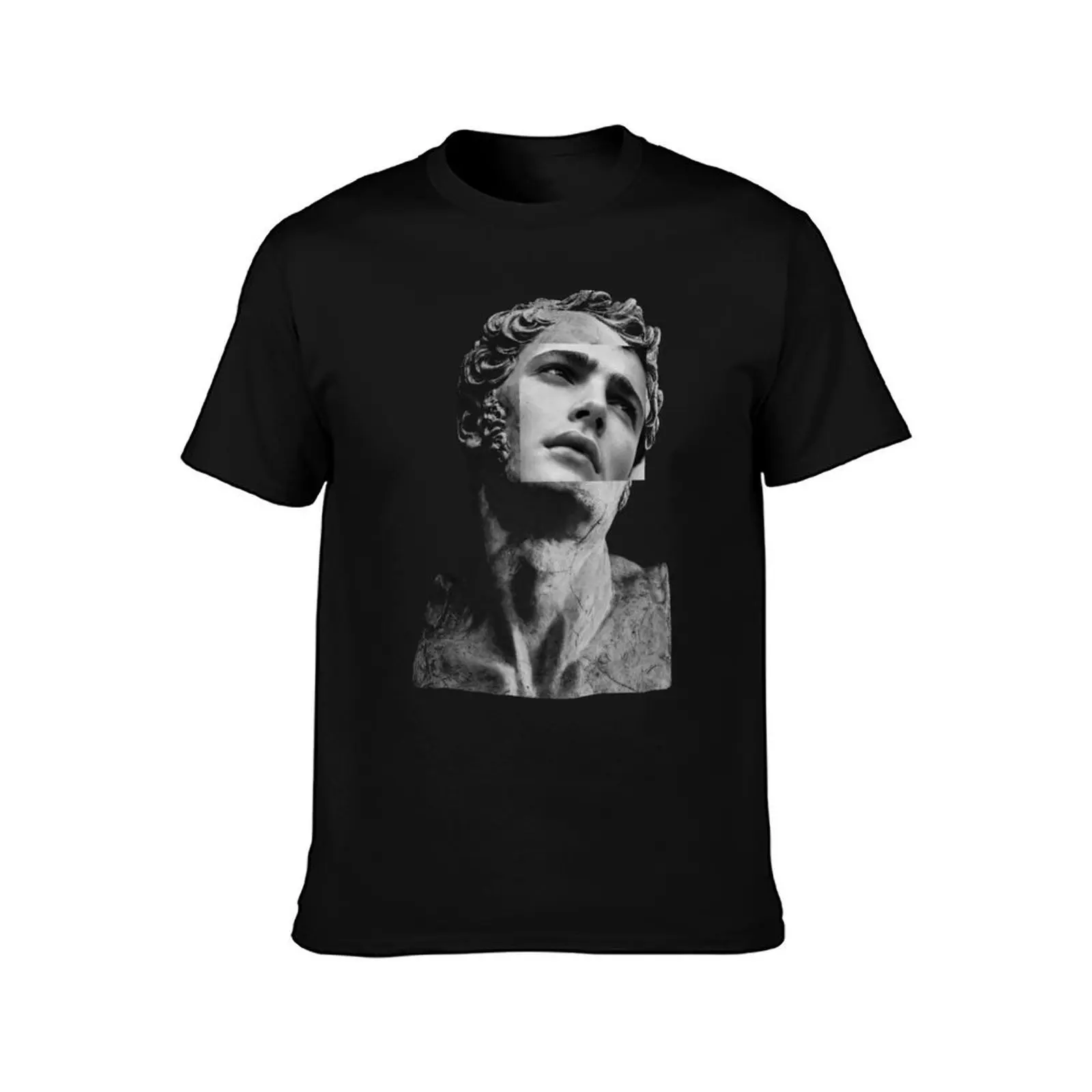 Sculpture Bust T-Shirt Soft Touch Basic Cotton T-Shirt