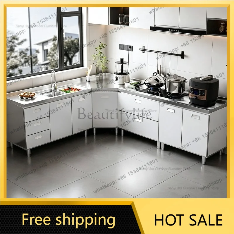 Best Sellers Best Sellers Nordic Creative Stainless Steel Cabinet Modern Simple Dining Room Storage Bowl Cabinet Kitchen Furnitu