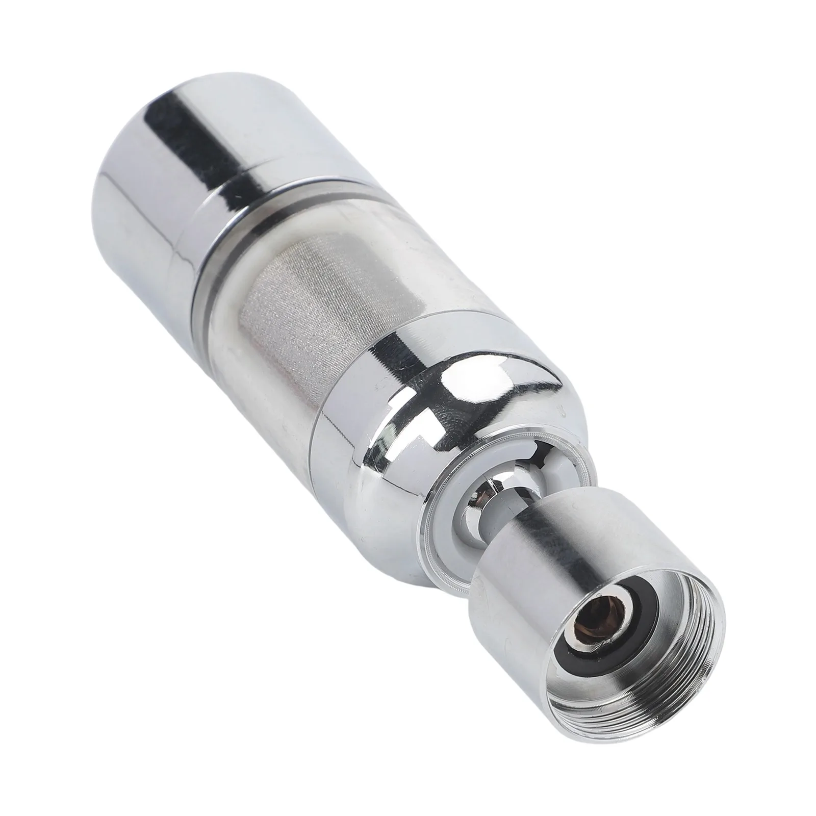 Daily Cooking Chrome Faucet Filter Replaceable Filter Cartridge Faucet Cleaner Robust ABS Material Three-stage Pressure Boost