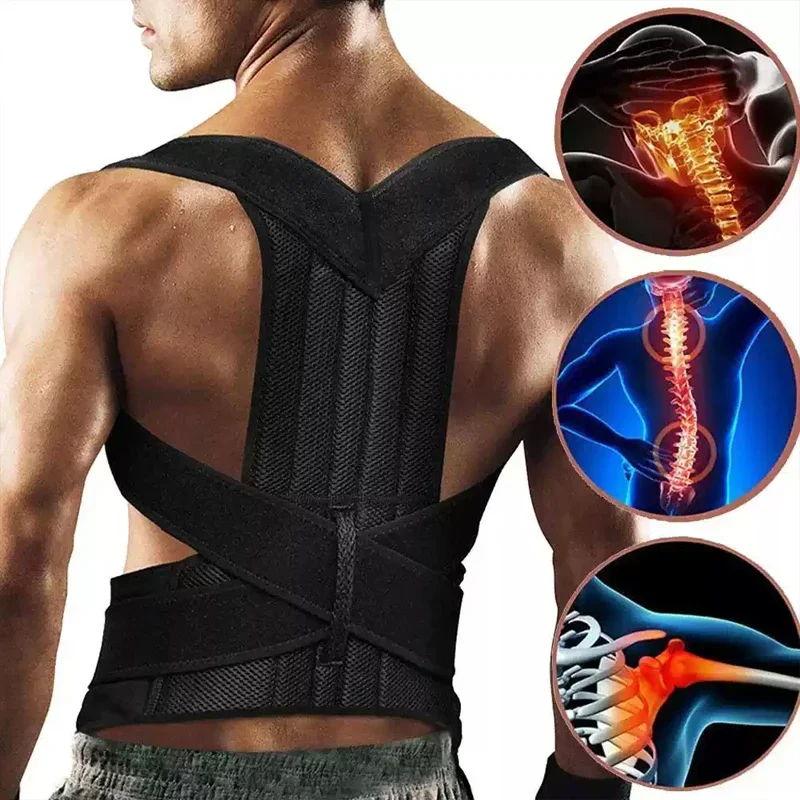 Hump back corrector for men and women, adult posture correction with back to improve posture