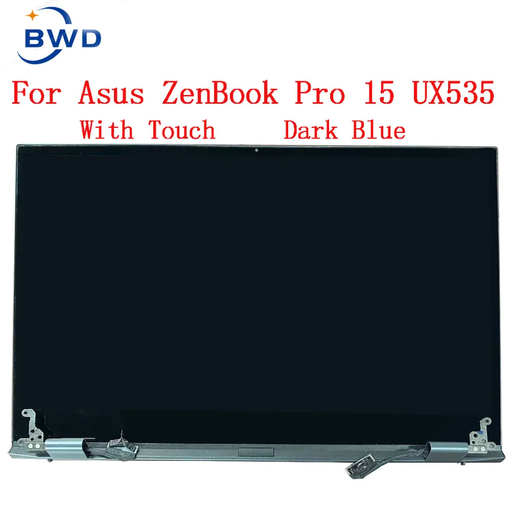 Original 15.6 ''Top แล็ปท็อปสำหรับ ASUS ZenBook Pro 15 UX535 UX535GV จอแสดงผล LCD หน้าจอสัมผัส