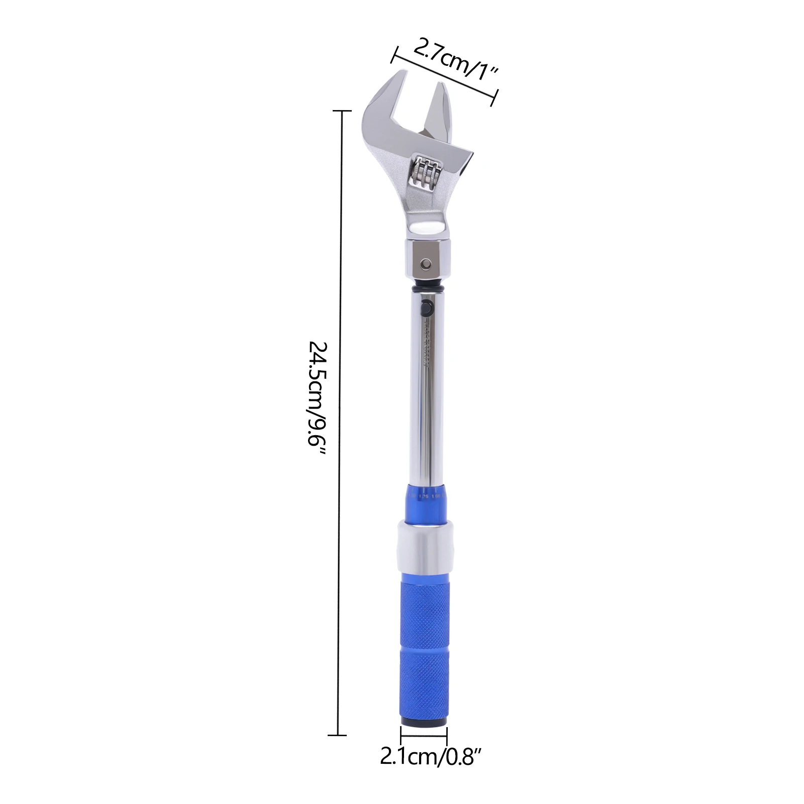 Precision Torque Wrench 5-25Nm with Click Sound, Durable Aluminum Alloy, Non-Slip Grip, Easy to Adjust, Ideal for Home