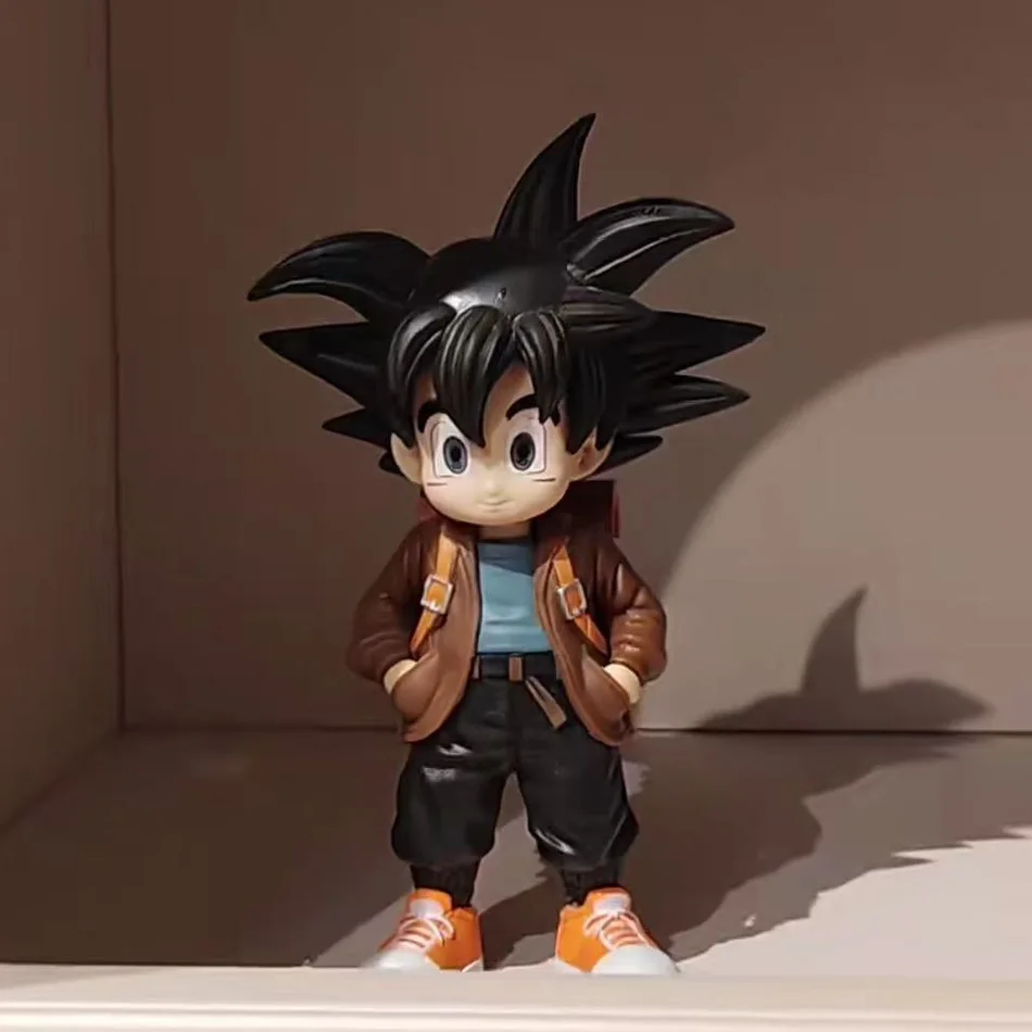 In Stock Dragon Ball Son Goku Light Lamp Model Kakarotto Kamehameha Wave Magnetic Ornament Anime Action Figure Collectible Gift
