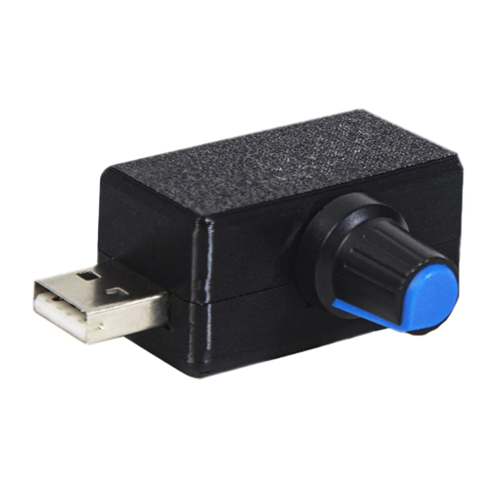 Adjustable Airflow Fan Speed Controller For Laptop Ventilation Voltage Compatibility 4-12V Air Volume Management