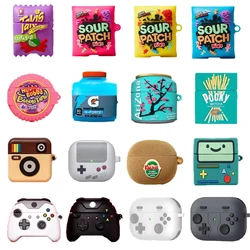 for AirPods 4 Case 3D Snacks Sugar Drinks Creative Earphone Case for AirPods Pro 1 2 3 Cartoon Silicone Cover for AirPods Pro 2