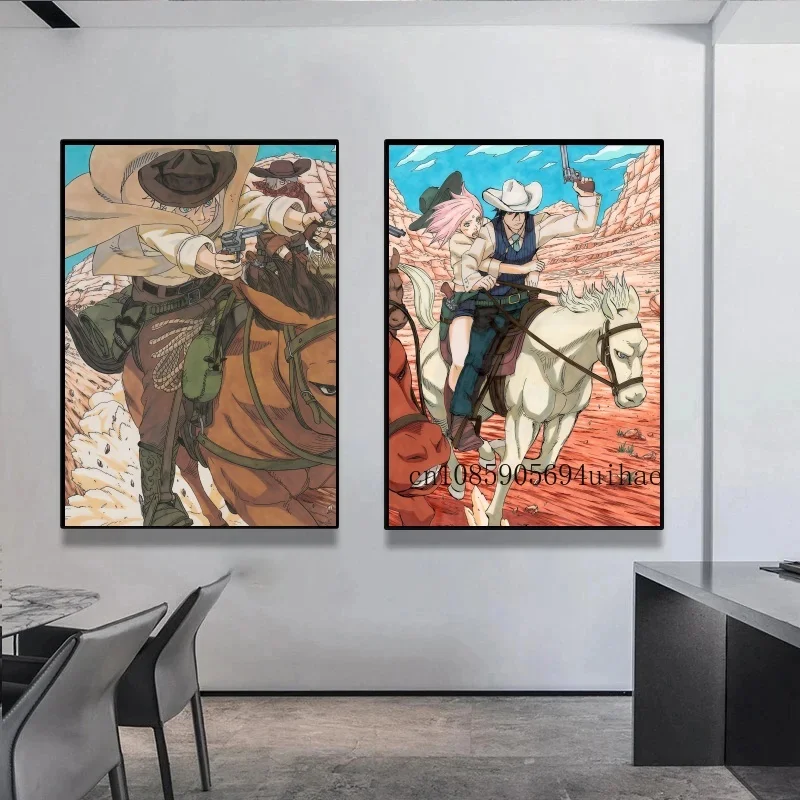 Naruto Anime Figure Poster By Kakashisuke Itachi Uchiha Akatsuki Character Modern Home Decoration Mural Art Aesthetic Room Decor