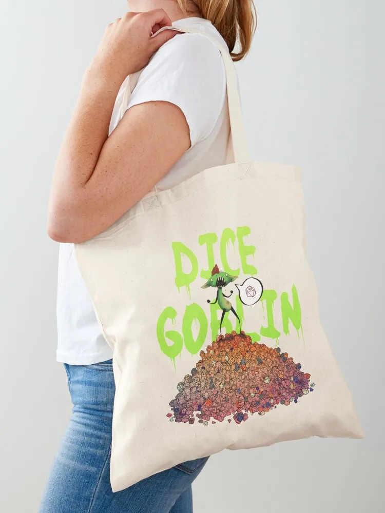 Dice Goblin Tote Bag Women's shopper bags luxury women Cloth bags