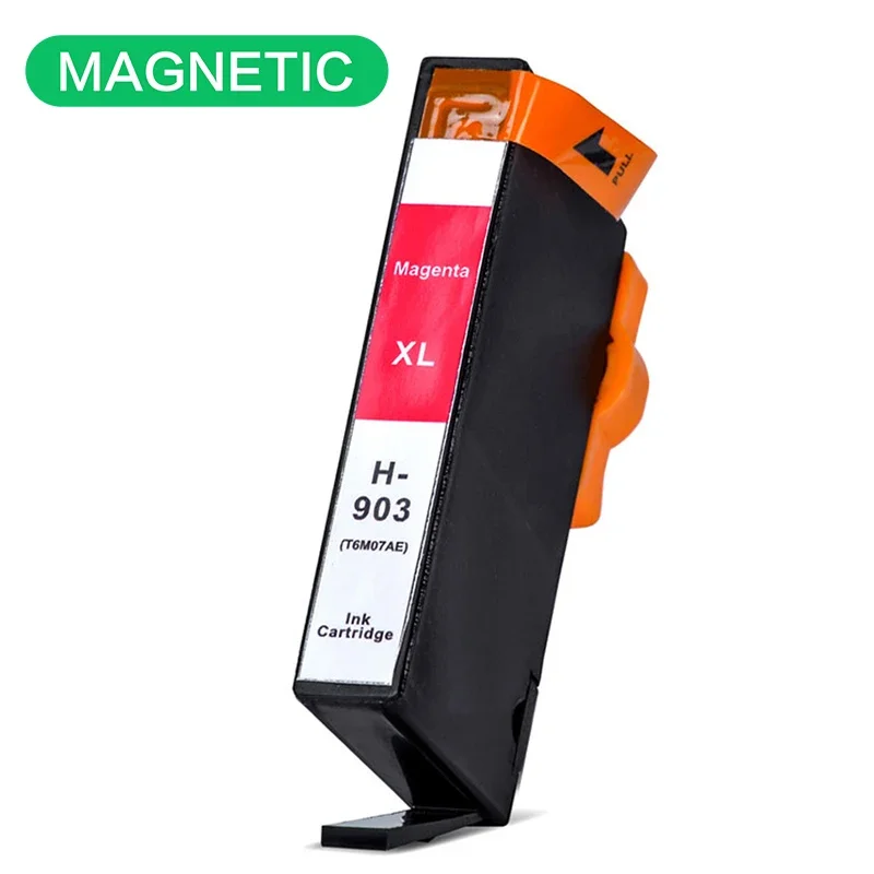 New Magnetic t903xl Ink Cartridge Compatible for hp  903 903XL HP with chip for HP OfficeJet Pro 6961 6974 6975 6963 6978