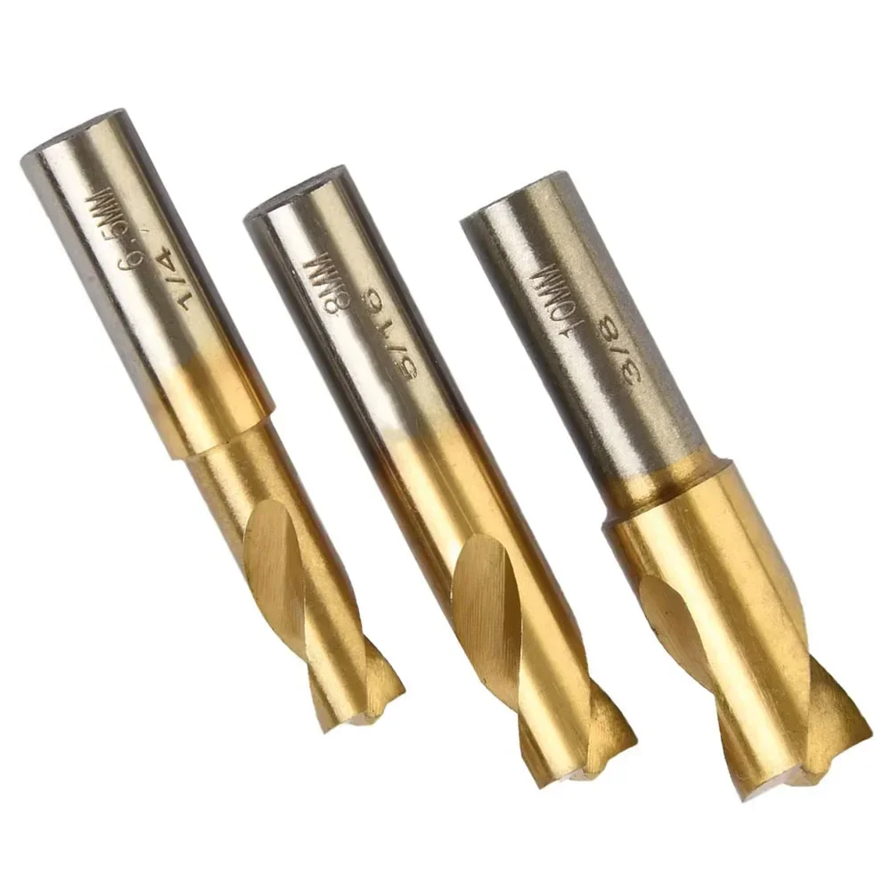 1pc HSS Cobalt Spot-Weld Cutter Welding Drill Bit Countersink Bit 6.5/8/10mm Remove Sheet Metal Solder Joint Power Tool