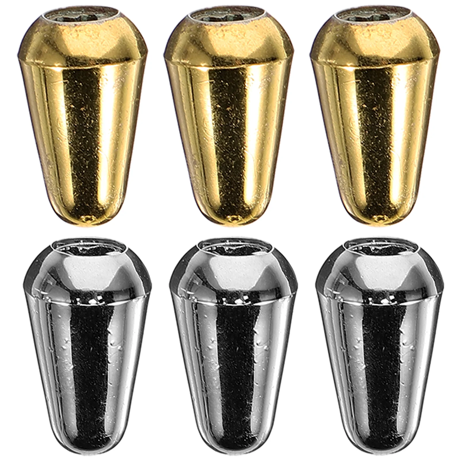 

6 Pcs Guitar Switch Caps Toggle Knobs Tip Electric Guitar Accessories 3 Way Switch Upgrade Parts Plastic
