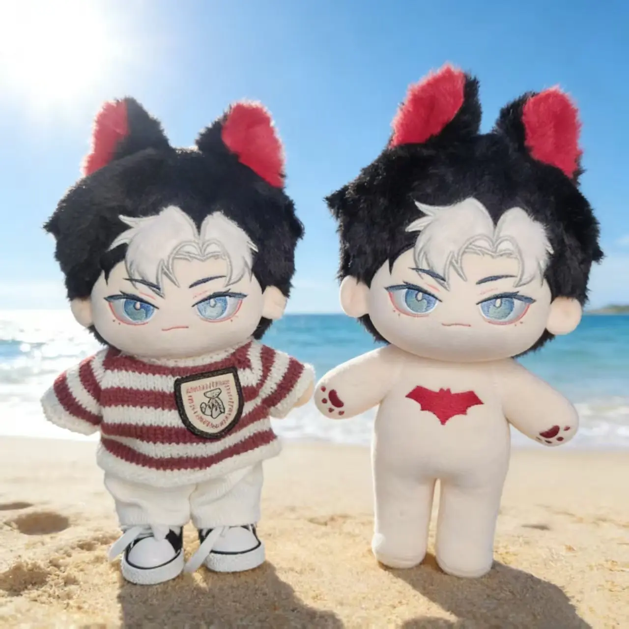 

20cm Anime Jason Todd Plushie Stuffed Doll Toys Figures Dress Up Plush Room Decorative Plush Pillow Gifts