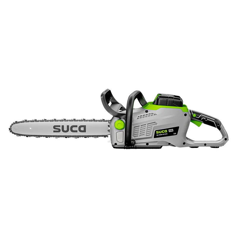 16 นิ้ว 40V ในครัวเรือน sawtree ชาร์จเลื่อยโซ่แบบพกพาตัด Artifact แบตเตอรี่ลิเธียมความจุขนาดใหญ่เข้าสู่ระบบเลื่อย