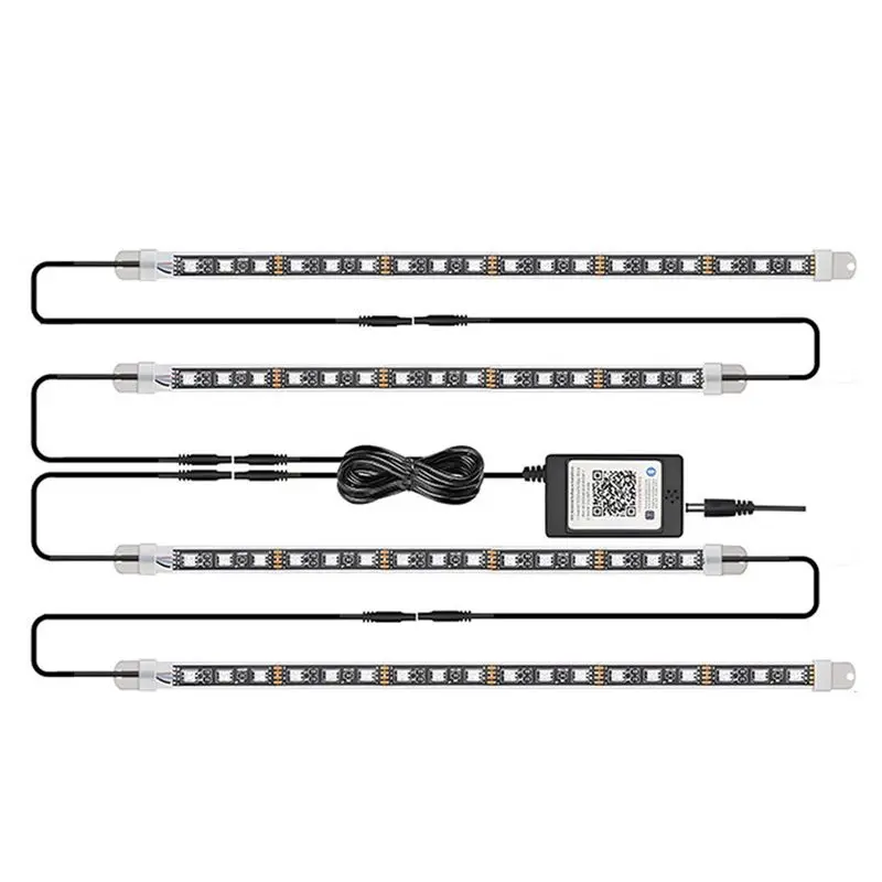 

Автомобильные светодиодные фонари подсветкой, цветные полосы мечты с управлением через приложение, комплект внешних автомобильных неоновых акцентных огней, аксессуары